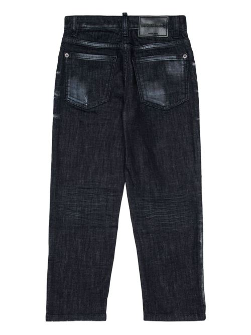 Jeans unisex bambino Dsquared2 denim blu Dsquared Kids | DQ2241D0ABSDQ02